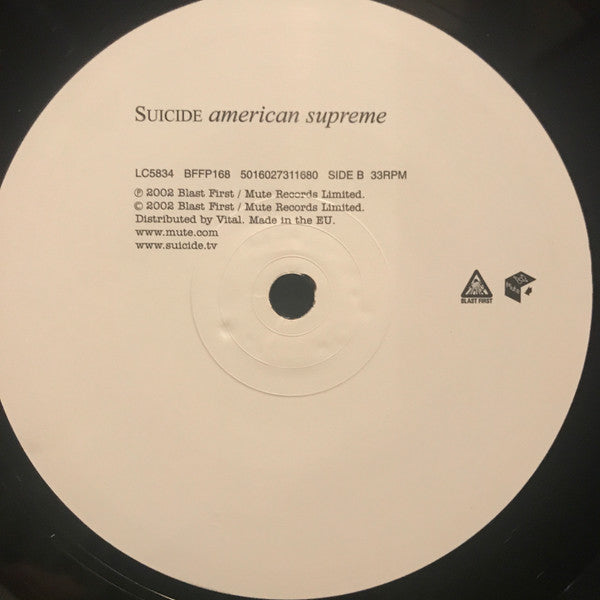 Suicide : American Supreme (2xLP, Album)