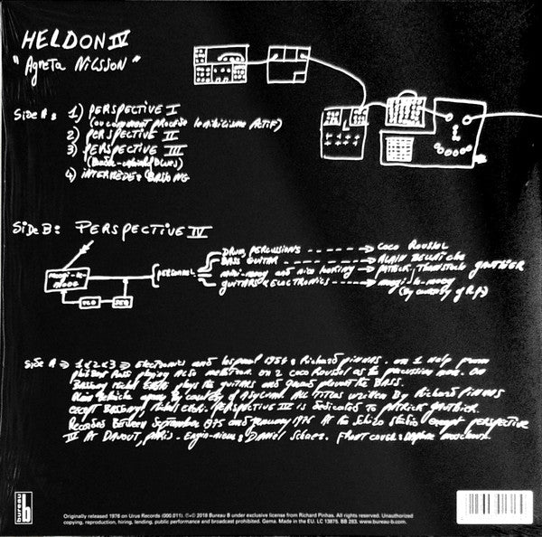 Heldon : Heldon IV "Agneta Nilsson" (LP, Album, RE)