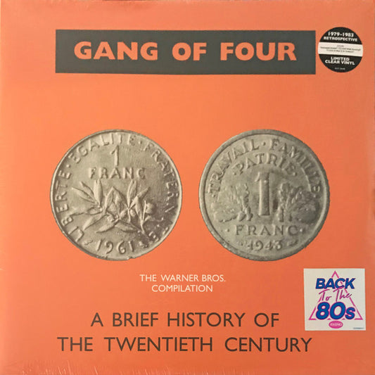Gang Of Four : A Brief History Of The Twentieth Century (2xLP, Comp, RE, Cle)