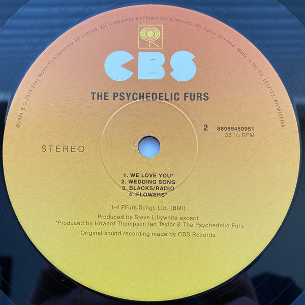 The Psychedelic Furs : The Psychedelic Furs (LP, Album, RE, 180)