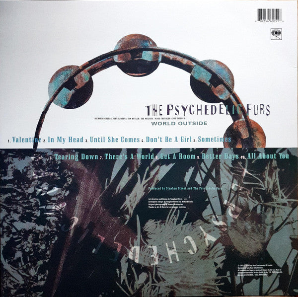 The Psychedelic Furs : World Outside (LP, Album, RE)