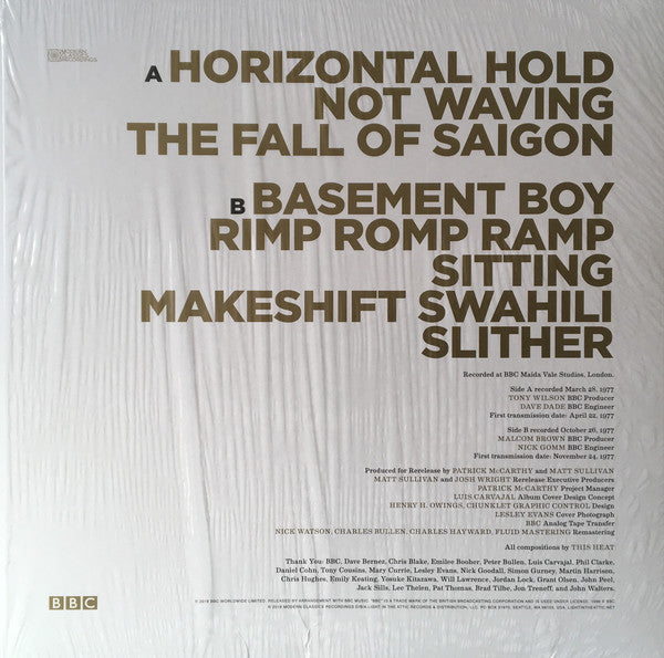 This Heat : Made Available (LP, Ltd, RE, RM, Oli)