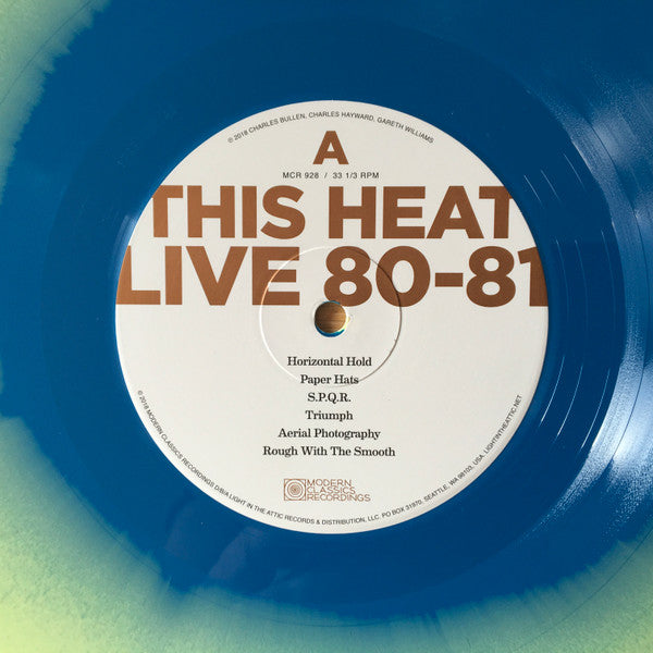 This Heat : Live 80-81 (LP, Ltd, RE, RM, Sea)