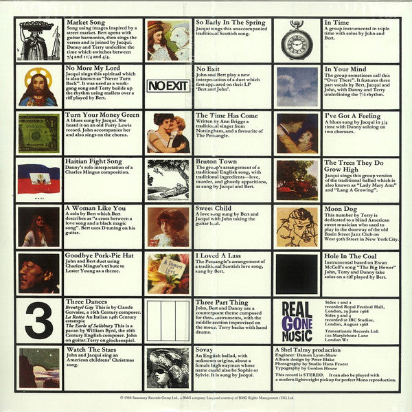 The Pentangle* : Sweet Child (2xLP, Album, Ltd, RE, Blu)