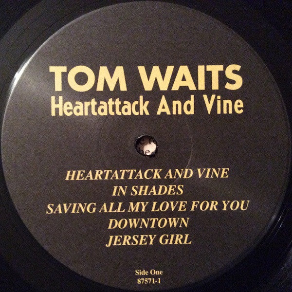 Tom Waits : Heartattack And Vine (LP, Album, RE, RM, QRP)