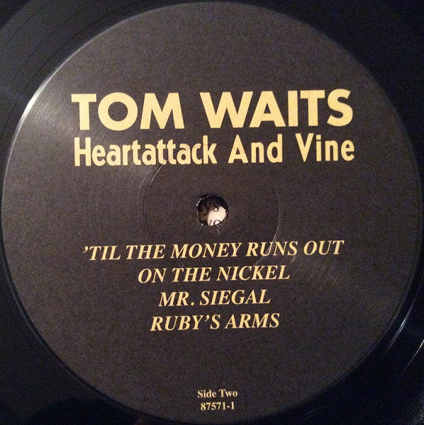 Tom Waits : Heartattack And Vine (LP, Album, RE, RM, QRP)