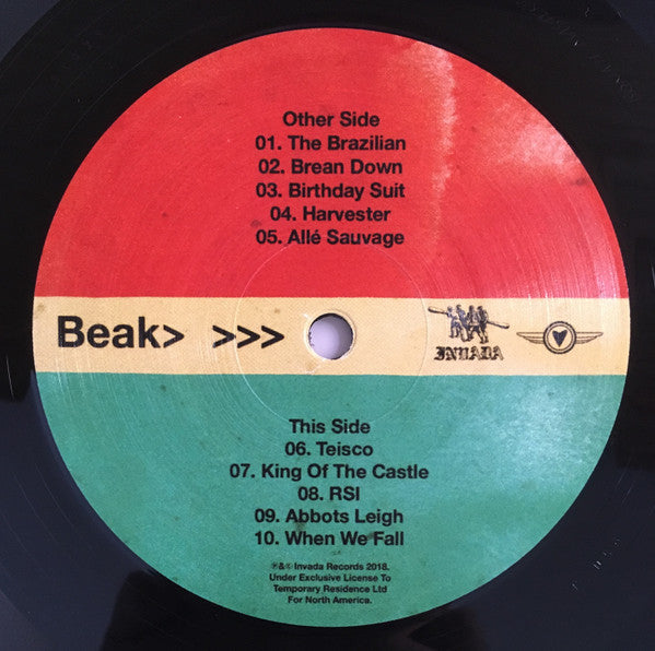 Beak> : >>> (LP, Album)