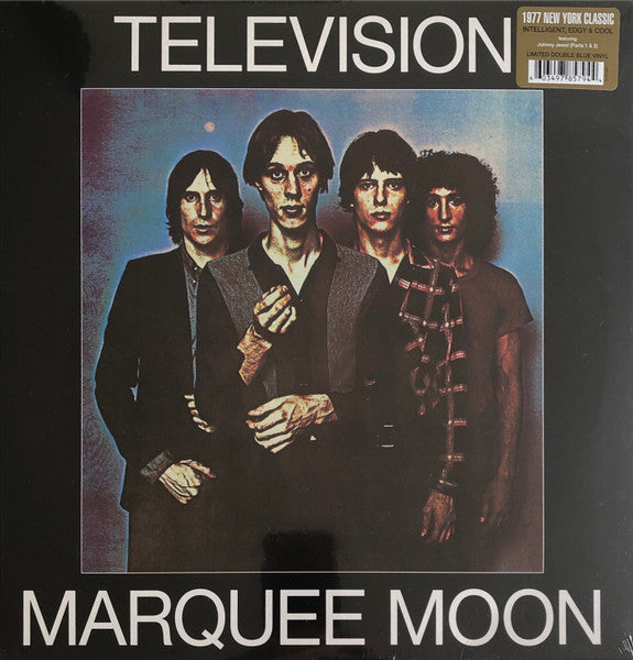 Television : Marquee Moon (LP, Album, RE, Blu + LP, Comp, Blu + Ltd, RM)