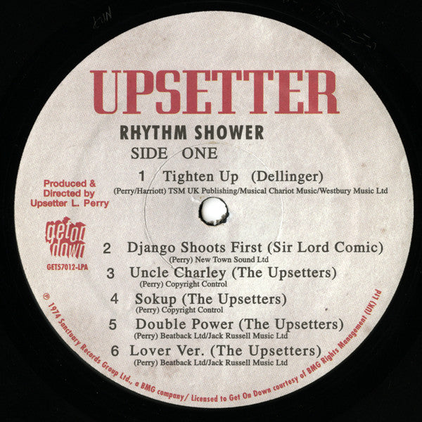 The Upsetters : Rhythm Shower (LP, Album, RE)