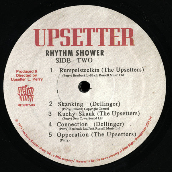 The Upsetters : Rhythm Shower (LP, Album, RE)