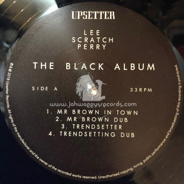 Lee Scratch Perry* : The Black Album (2xLP, Album, Ltd, 180)