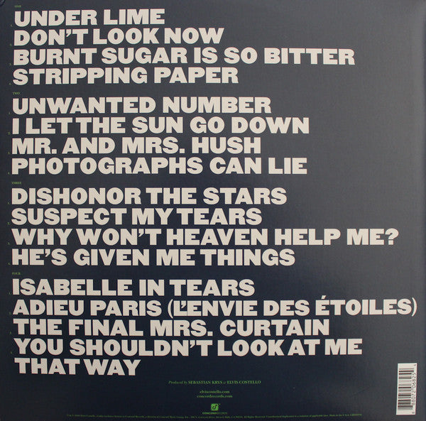 Elvis Costello & The Imposters : Look Now (2xLP, Album, Dlx, 180)