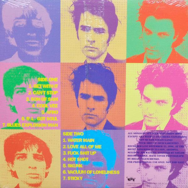 The Jon Spencer Blues Explosion : Controversial Negro (LP, Album, Promo)