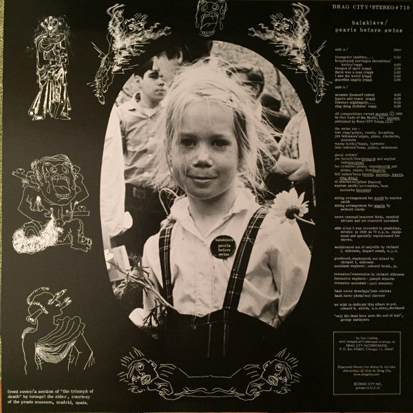 Pearls Before Swine : Balaklava (LP, Album, RE, RM)