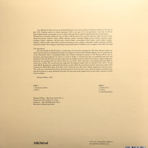 Michael O'Shea : Michael O'Shea (LP, Album, RE, RM)