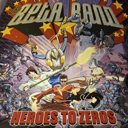 The Beta Band : Heroes To Zeros (LP, Album, RE)