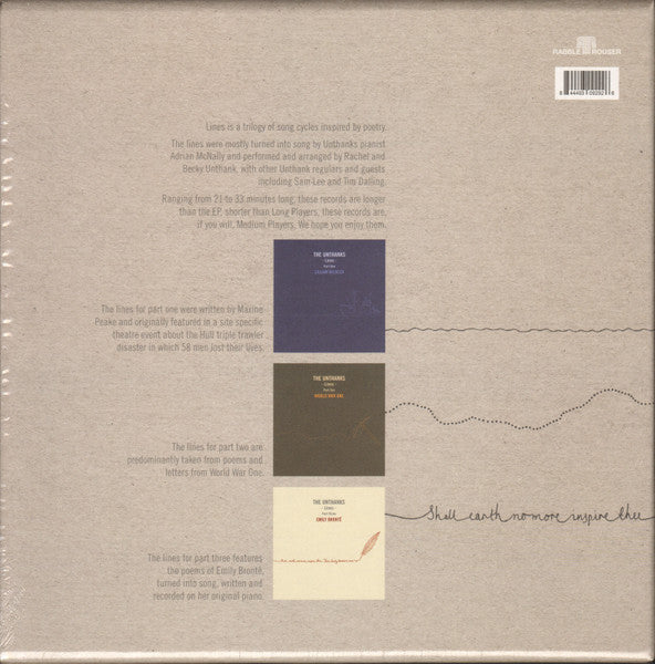 The Unthanks : Lines Parts One, Two & Three (3x10", MiniAlbum + Box)