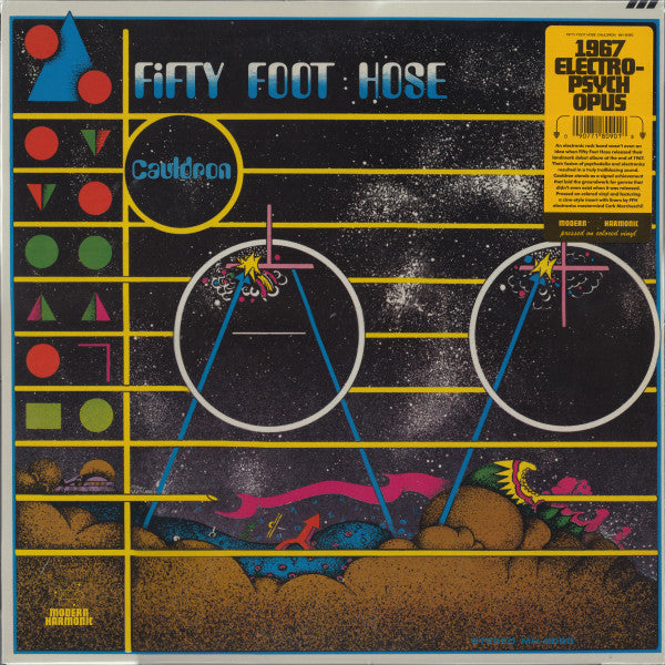 Fifty Foot Hose : Cauldron (LP, Album, RE, Yel)