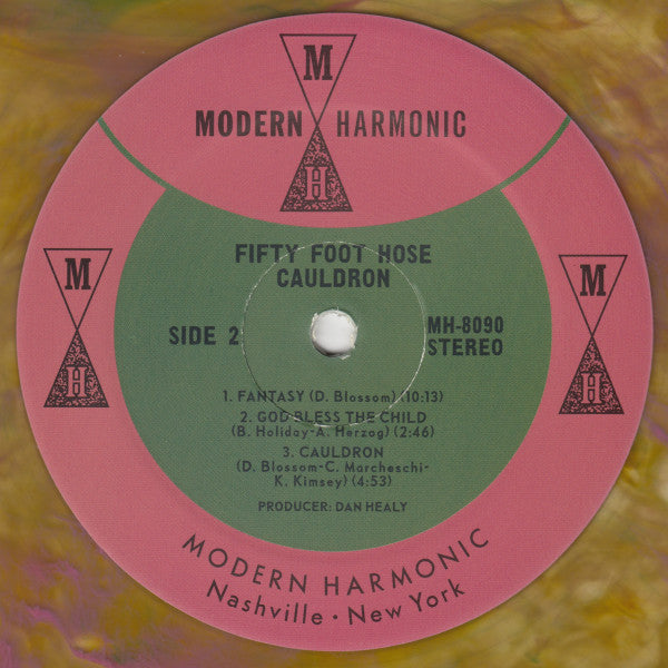 Fifty Foot Hose : Cauldron (LP, Album, RE, Yel)