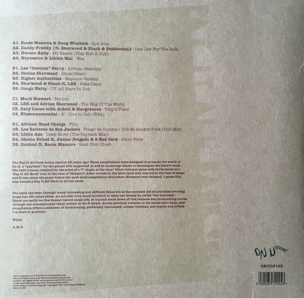 Various : Pay It All Back Vol. 7  (2xLP, Comp)