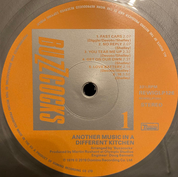 Buzzcocks : Another Music In A Different Kitchen (LP, Album, Dlx, Ltd, RE, RM, Sil)