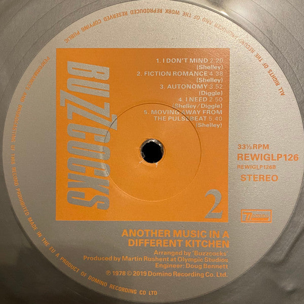 Buzzcocks : Another Music In A Different Kitchen (LP, Album, Dlx, Ltd, RE, RM, Sil)