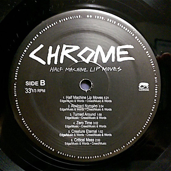 Chrome (8) : Half Machine Lip Moves (LP, Album, RE)