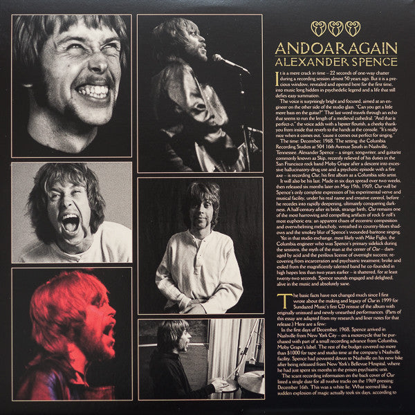Alexander Spence : AndOarAgain (3xLP, RSD, Ltd)