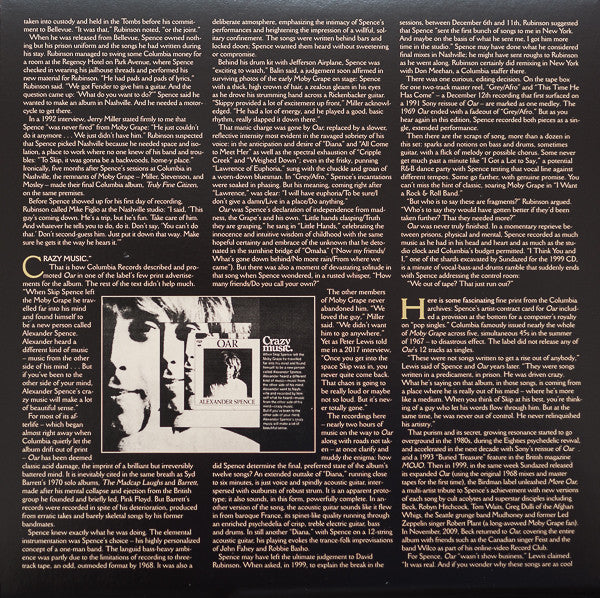 Alexander Spence : AndOarAgain (3xLP, RSD, Ltd)