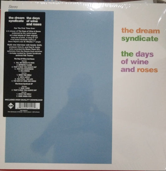 The Dream Syndicate : The Days Of Wine And Roses (LP, Album + 12", EP + 7", Single + RSD, Ltd, RE)