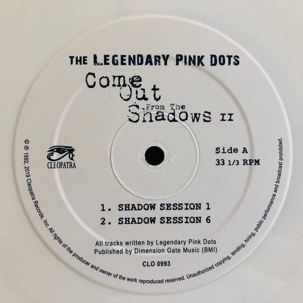 The Legendary Pink Dots : Come Out From The Shadows II (2xLP, Ltd, RE, Whi)