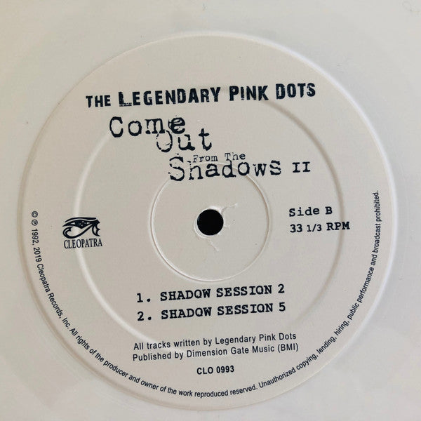 The Legendary Pink Dots : Come Out From The Shadows II (2xLP, Album, Ltd, RE, Whi)