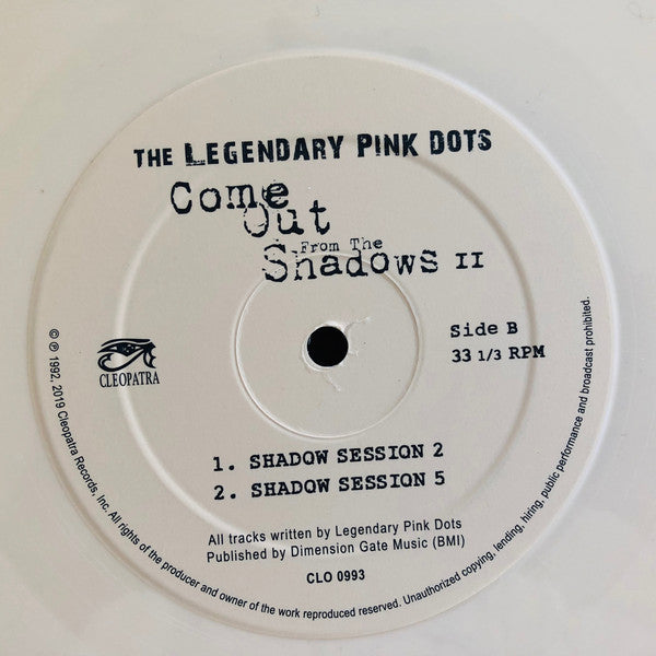 The Legendary Pink Dots : Come Out From The Shadows II (2xLP, Ltd, RE, Whi)