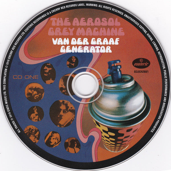 Van Der Graaf Generator : The Aerosol Grey Machine (CD, Album, RE + CD, Comp + LP, Album, RE + 7", Sin)