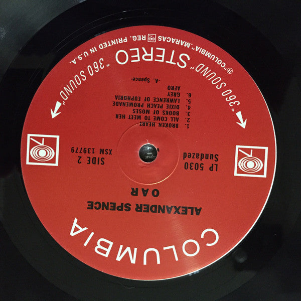 Alexander Spence : Oar (LP, Album, RE, 180)