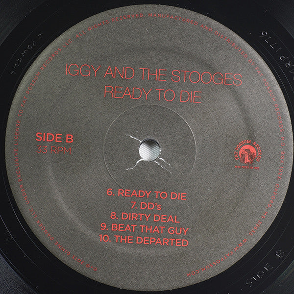 Iggy And The Stooges* : Ready To Die (LP, Album, RE)