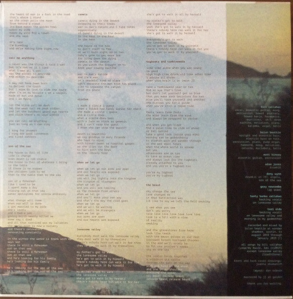 Bill Callahan : Shepherd In A Sheepskin Vest (2xLP, Album)