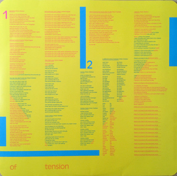 Buzzcocks : A Different Kind Of Tension (LP, Album, Dlx, RE, RM, Yel)