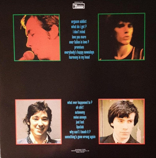 Buzzcocks : Singles Going Steady (LP, Comp, RE, RM, Hal)