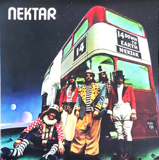 Nektar : Down To Earth (LP, Album, Ltd, RE, Red)