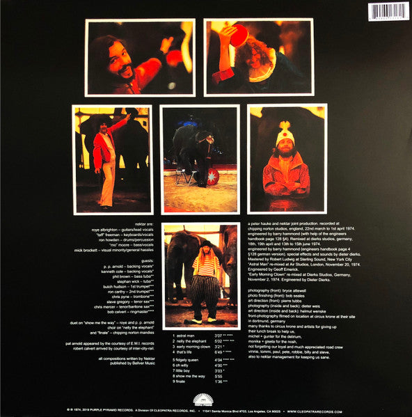Nektar : Down To Earth (LP, Album, Ltd, RE, Red)