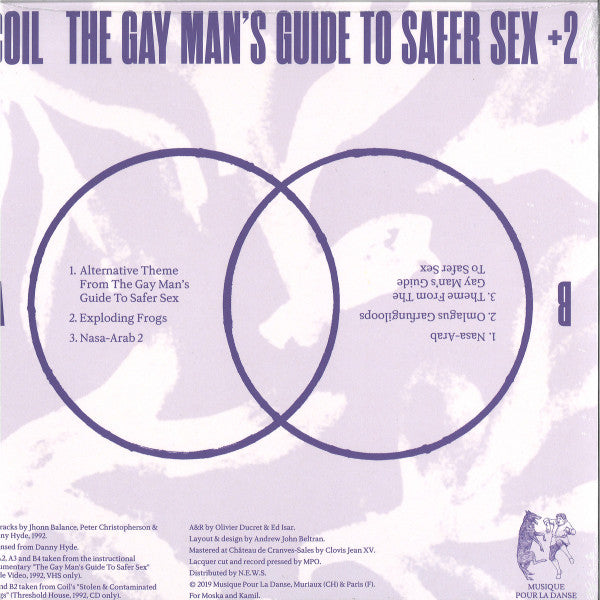 Coil : The Gay Man's Guide To Safer Sex + 2 (LP, Album, Ltd, Pur)