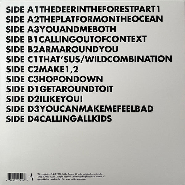 Arthur Russell : Calling Out Of Context (2xLP, Comp, RE)