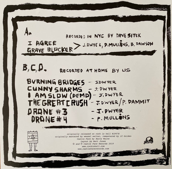 The OhSees* : Grave Blockers EP (12", EP, RE, RM)