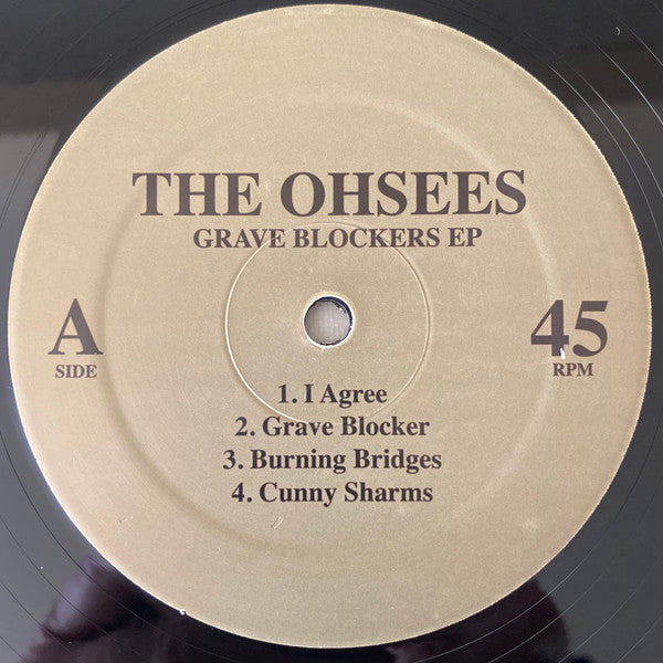 The OhSees* : Grave Blockers EP (12", EP, RE, RM)
