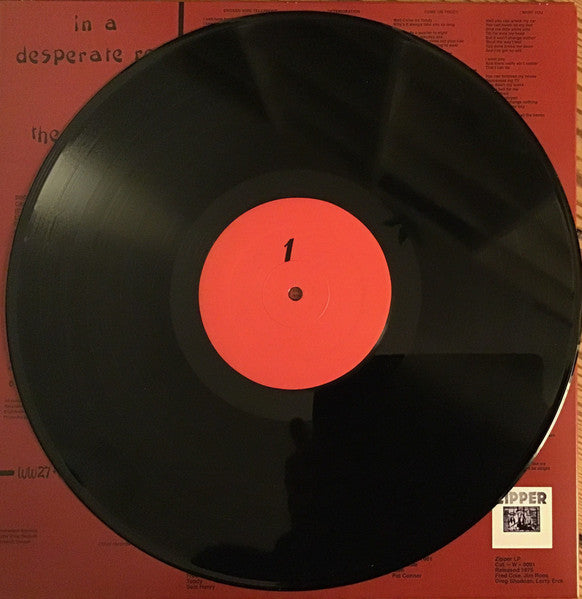 The Rats (5) : In A Desperate Red (LP, Album, RE, RM)