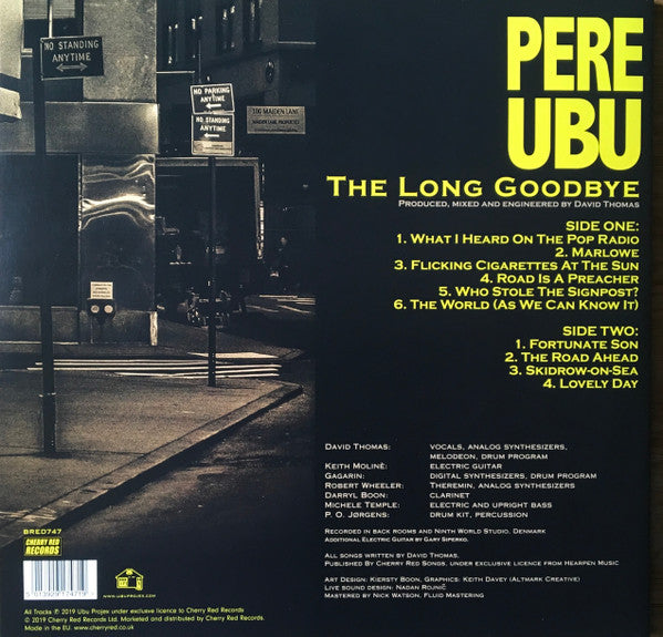 Pere Ubu : The Long Goodbye (LP, Album, Ltd)