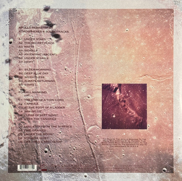 Brian Eno With Daniel Lanois & Roger Eno : Apollo: Atmospheres & Soundtracks (Extended Edition) (LP, Album, RE, RM, 180 + LP, Album, 180 + Ext)