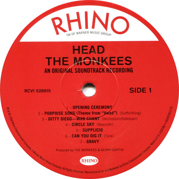 The Monkees : Head (LP, Album, Ltd, RE, RP, Sil)