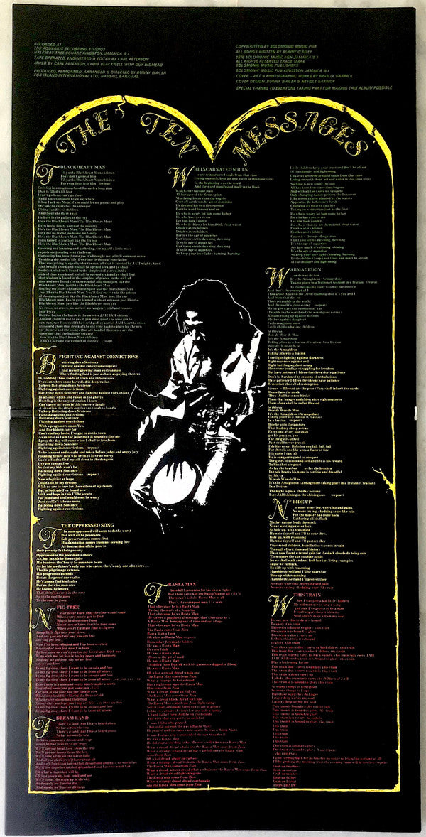 Bunny Wailer : Blackheart Man (LP, Album, RE)